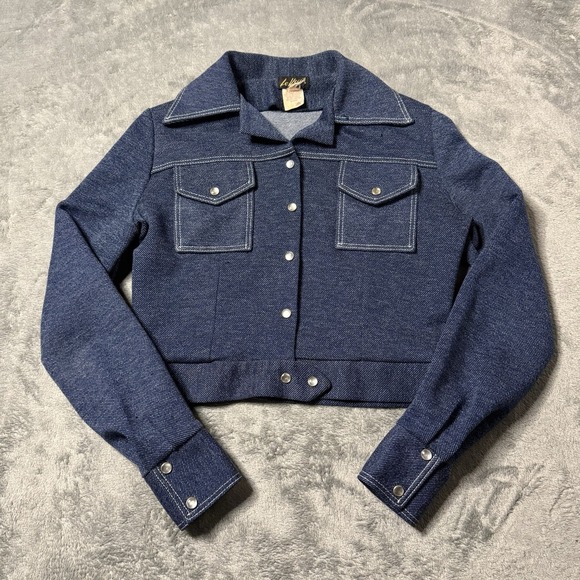 Le Voys Jackets & Blazers - Vintage 80s Le Voys Pearl Snap Western Cropped Jacket Womens XS